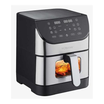 سرخ کن بومان (بومن) مدل AF 7306 SS ا Bomann diet fryer, 8 liter, model AF 7306 SS