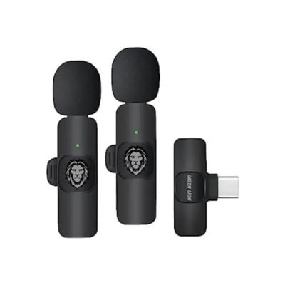 میکروفون بی سیم گرین لاین مدل 3IN1 WIRELESS MICHROPHONE GREEN LION